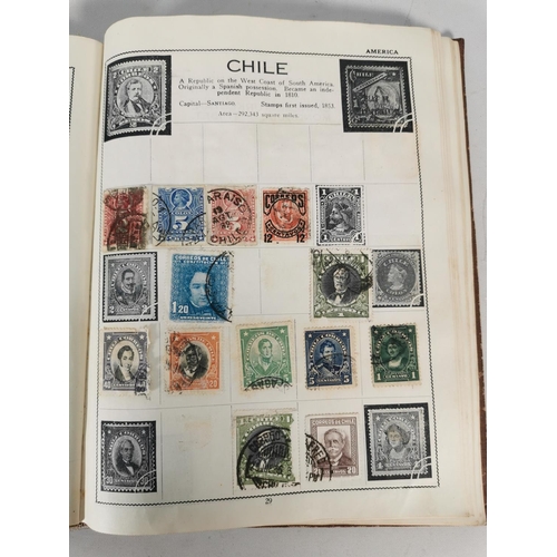 405 - A large collection of worldwide stamps and stamp albums