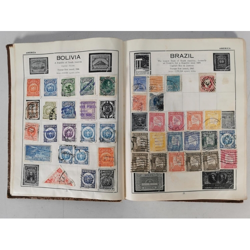 405 - A large collection of worldwide stamps and stamp albums