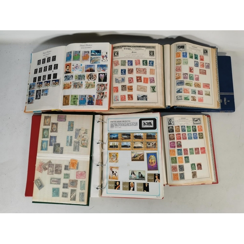 405 - A large collection of worldwide stamps and stamp albums