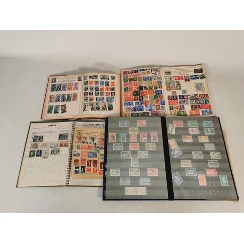 405 - A large collection of worldwide stamps and stamp albums