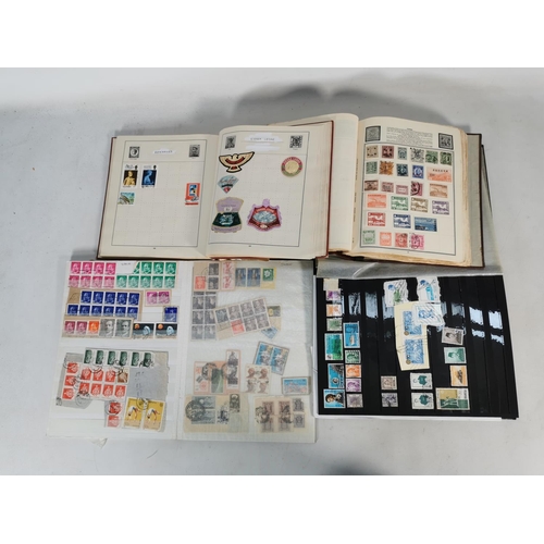 405 - A large collection of worldwide stamps and stamp albums