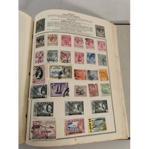 405 - A large collection of worldwide stamps and stamp albums