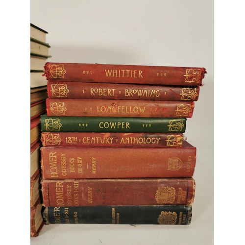 406 - A large collection of vintage books to include 'Cambridge Ancient History', 'The Three Musketeers', ... 