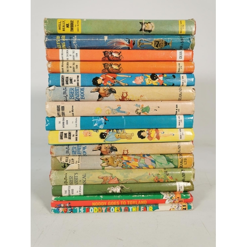 408 - A collection of sixteen Enid Blyton hardback books to include 'Naughty Amelia Jane Happy Hour Story ... 