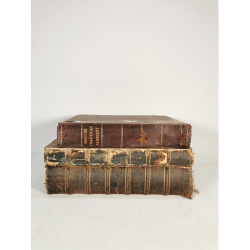 413 - Three antique books to include vol. 1 and 2 of  'The Gardeners Dictionary' by Philip Miller and 'Mod... 