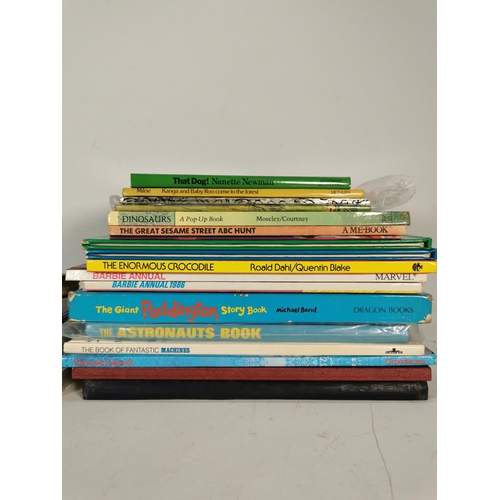 415 - A collection of children's annuals and books to include 'Andy Pandy and the Wooly Lamb', 'The life o... 