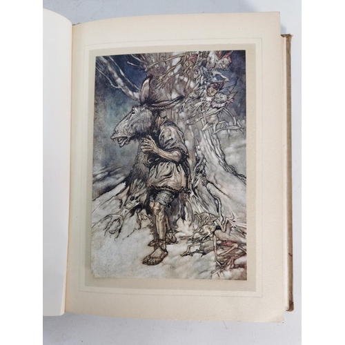 418 - A Mid Summer Nights Dream hardback book by William Shakespeare and illustrated by Arthur Rackham wit... 