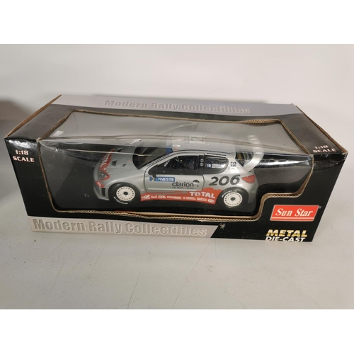 451 - Six boxed die cast models to include one Bburago Citroen 15CVTA, Bburago F50, Bburago Mercedes Benz ... 