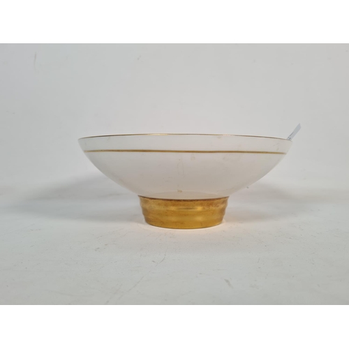 270 - A Minton bone china bowl with floral design - approx. 22cm diameter x 8.5 cm high