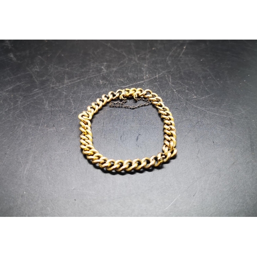 119 - A stamped '333' chain link bracelet - approx. gross weight 6.4 grams