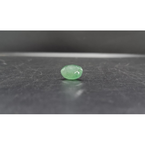 154 - A certified natural emerald gemstone