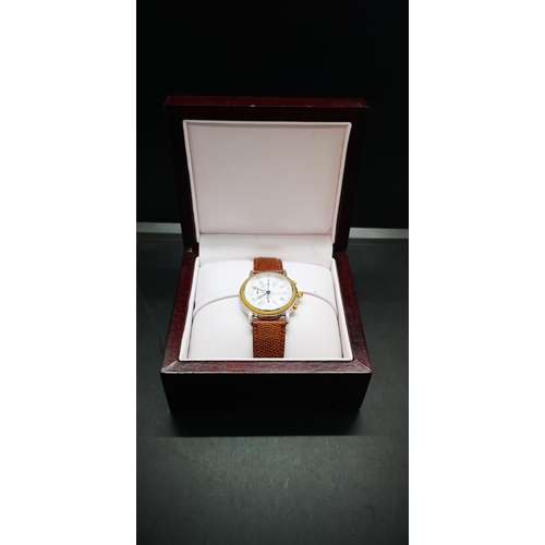 75 - A Lexus Tachymeter chronograph wristwatch