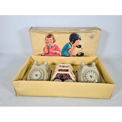 455 - A boxed Talion Telefono L.A.C no. 1965/5 children's telephone playset