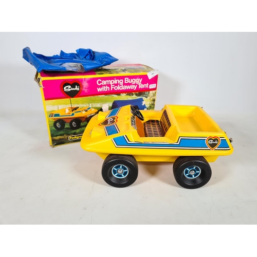 462 - A boxed Sindy camping buggy with fold away tent