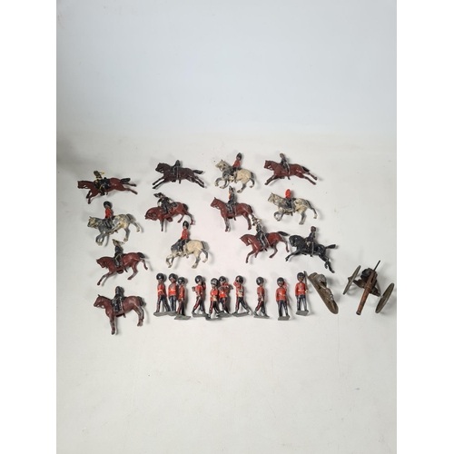 467 - A collection of Britains lead figurines