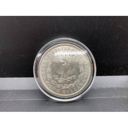 206 - A Westminster Collection 90% silver 'Morgan' dollar in sleeve of issue