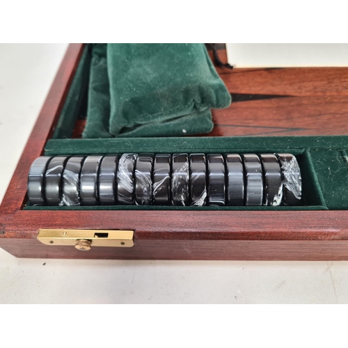 339 - A vintage Abercrombie & Fitch Co. backgammon set