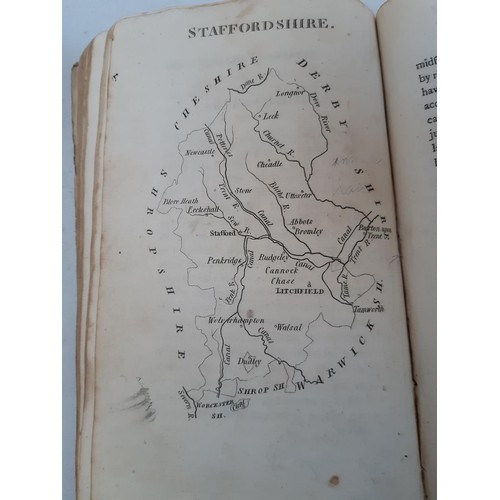 423 - A collection of various antique and vintage books to include 'England Delineated Or A Geographical D... 