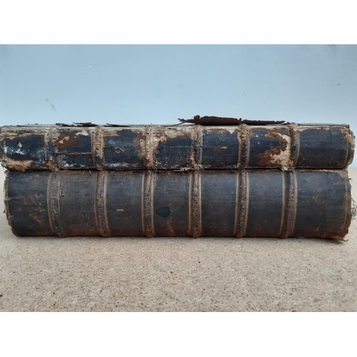 413 - Three antique books to include vol. 1 and 2 of  'The Gardeners Dictionary' by Philip Miller and 'Mod... 