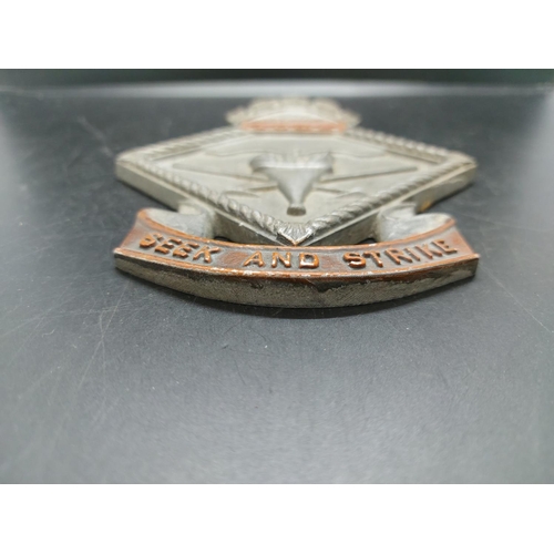 28 - A Royal Navy Seek & Strike plaque for the Admiralty Underwater Weapons Establishment in Portland