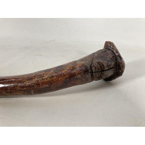 60 - An Irish shillelagh - approx. 85cm long