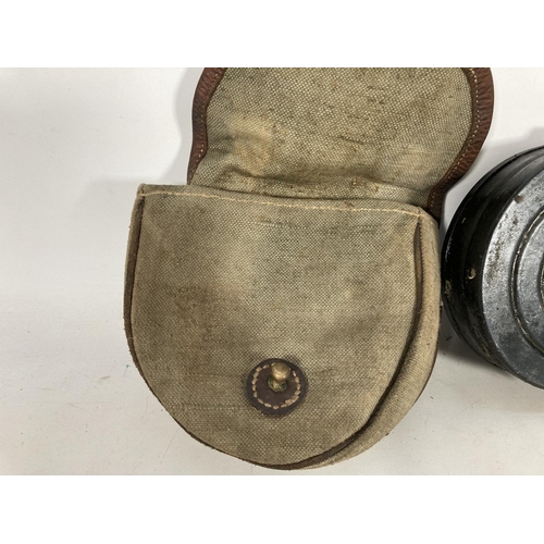 70 - A Russian PPSH-41 submachine gun magazine and pouch