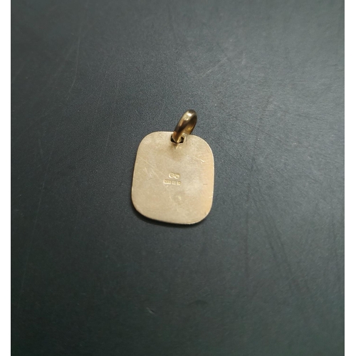 111 - Eleven various necklace pendants, four 9ct gold - combined gross weight 5.25 grams, two 14ct includi... 