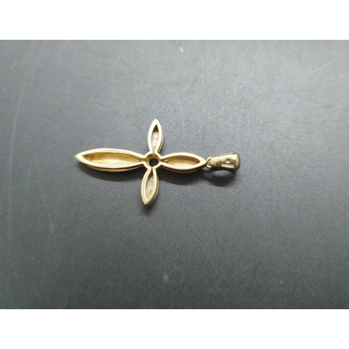 111 - Eleven various necklace pendants, four 9ct gold - combined gross weight 5.25 grams, two 14ct includi... 