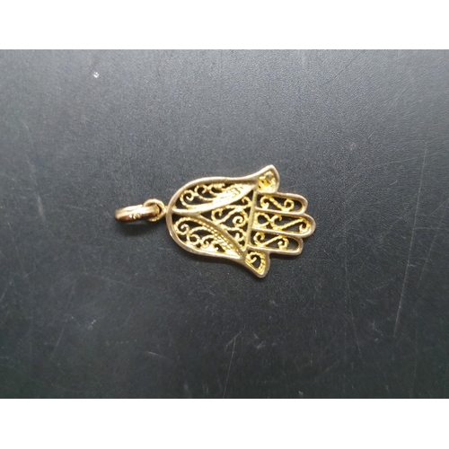 111 - Eleven various necklace pendants, four 9ct gold - combined gross weight 5.25 grams, two 14ct includi... 