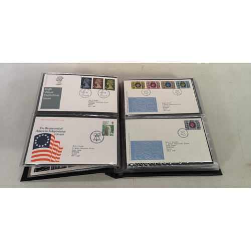 135A - A large collection of first day covers, mostly from the 1970s to 1980s