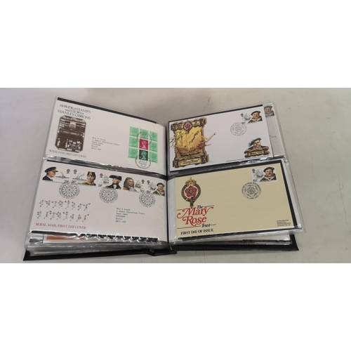 135A - A large collection of first day covers, mostly from the 1970s to 1980s