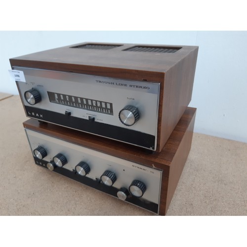 1006 - Two items of mid 1960s H.J. Leak & Co. hi-fi, one Stereo 30 amplifier and one Trough Line 3 stereo F... 