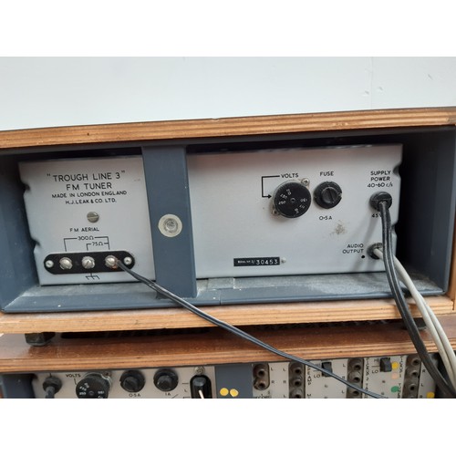 1006 - Two items of mid 1960s H.J. Leak & Co. hi-fi, one Stereo 30 amplifier and one Trough Line 3 stereo F... 