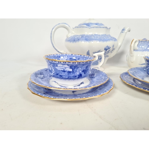 119 - Twenty one pieces of Spode Camilla china comprising five tea cups, six saucers, six side plates, tea... 