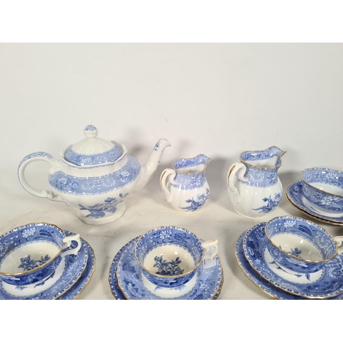 119 - Twenty one pieces of Spode Camilla china comprising five tea cups, six saucers, six side plates, tea... 