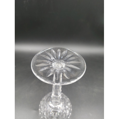 105 - A set of eight Waterford Crystal wine glasses