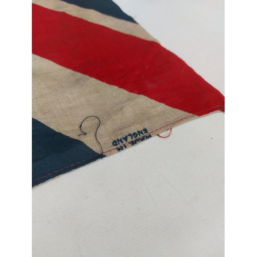 22 - A Union Jack flag made in England - approx. 145cm x 96cm