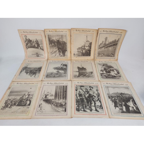 49 - A collection of WWII 'The War Illustrated' newspapers to include volumes 2, 3, 4 & 5 from January 19... 