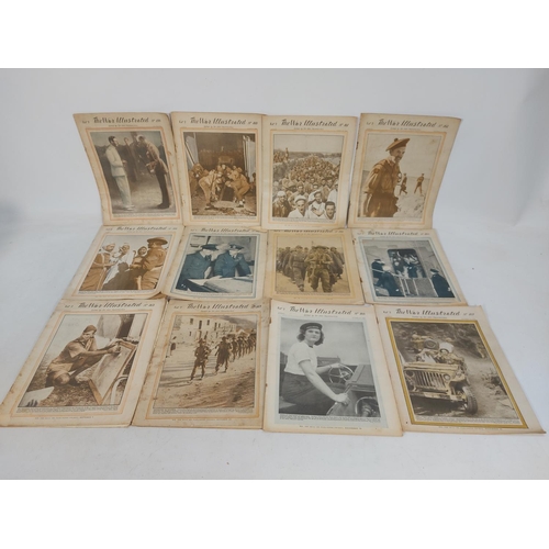 50 - A collection of WWII 'The War Illustrated' newspapers to include volumes 6, 7, 8 & 9 from June 1942 ... 