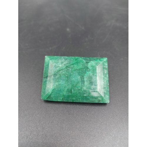 93 - A GLI certified 206ct natural emerald gemstone