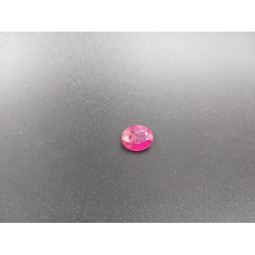 108 - An IDT certified 4.35ct natural ruby gemstone