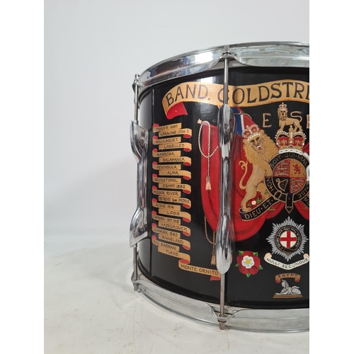 68 - A British Army Coldstream Guards band drum - approx. 14