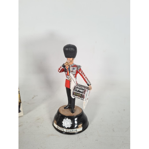 73 - A Charles C. Stadden style hand painted Scots Guards military figurine