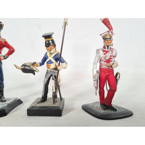 79 - Four hand painted military figurines