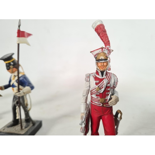 79 - Four hand painted military figurines