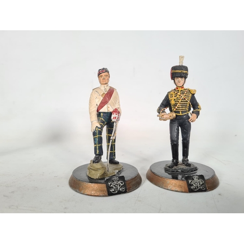 80 - Ten various hand painted military figurines