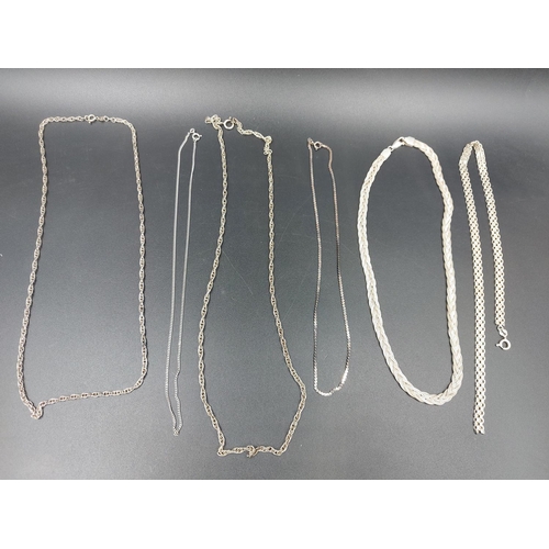 170 - A large selection of silver jewellery to include Italian 925 silver necklace, 925 silver charm brace... 