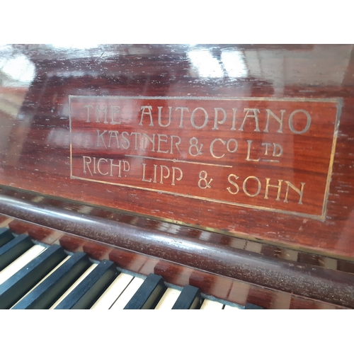 1400 - A working Kastner & Co. Ltd./Richard Lipp & Sohn of Stuttgart 'The Autopiano' player piano (serial n... 