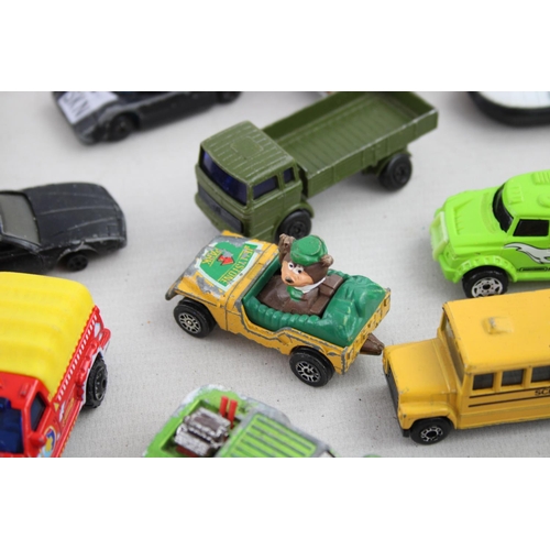 549 - Sixty assorted vintage diecast model vehicles to include Matchbox, Corgi etc.