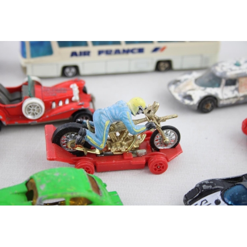 549 - Sixty assorted vintage diecast model vehicles to include Matchbox, Corgi etc.